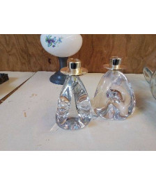 BOUGEOIR EN CRISTAL 