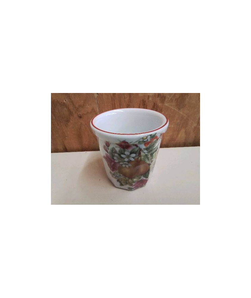 POT A CONFITURE EN PORCELAINE 