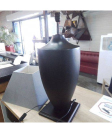 LAMPE BOIS NOIRE