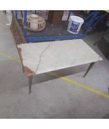 TABLE BASSE DESSUS MARBRE