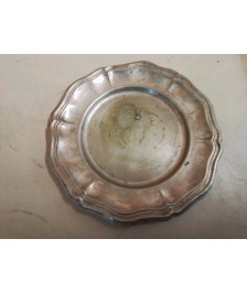 SOUCOUPE EN METAL ARGENTE