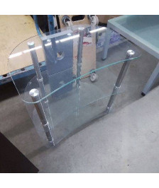 MEUBLE TELE VERRE 