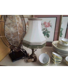 LAMPE PIED EN LAITON 