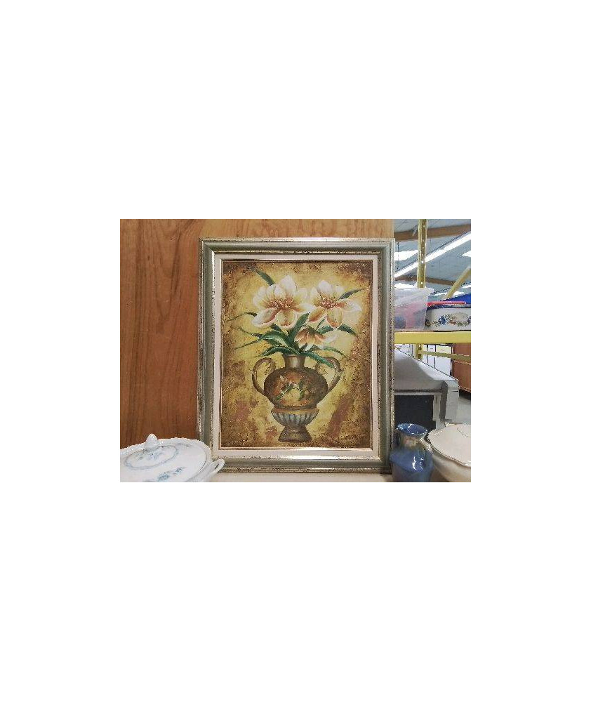 TABLEAU PEINTURE VASE 