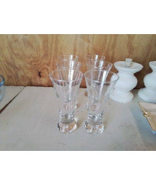 LOT DE 6 VERRE PASTIS