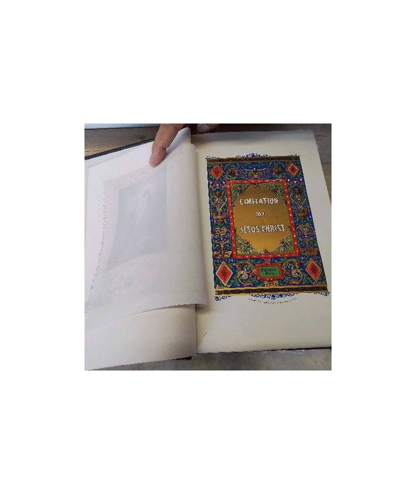 LIVRE L’IMITATION DE JESUS CHRIST 1875