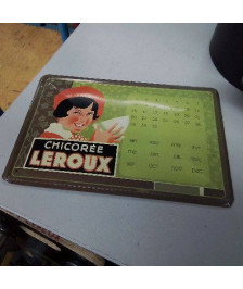 PLAQUE CALENDRIER