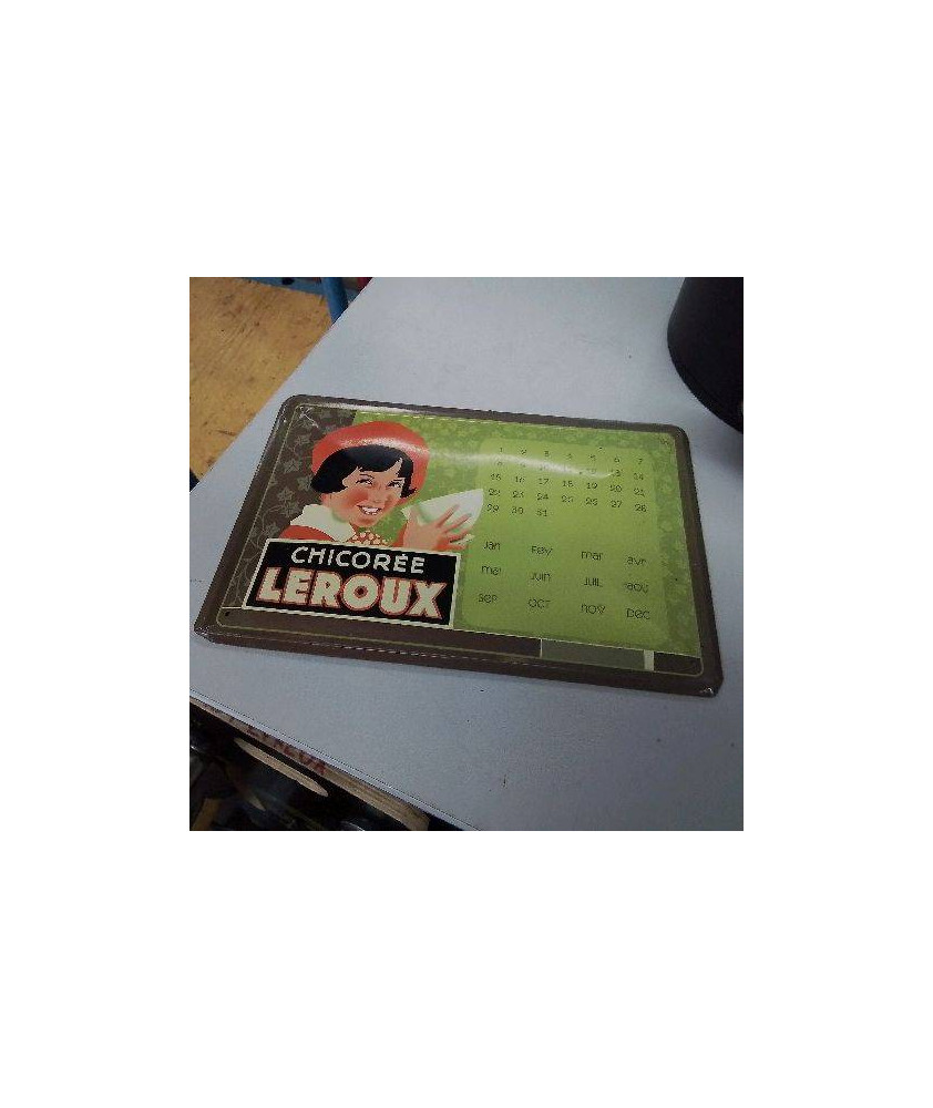 PLAQUE CALENDRIER