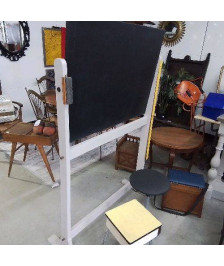 TABLEAU A CRAIE GRIS (+REGLE ET TAMPON)
