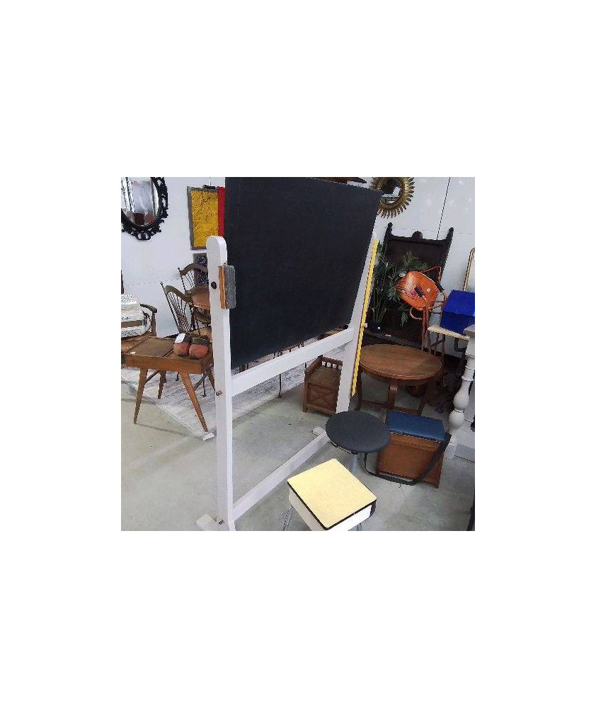 TABLEAU A CRAIE GRIS (+REGLE ET TAMPON)