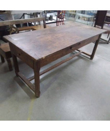TABLE DE FERME 2 TIROIRS