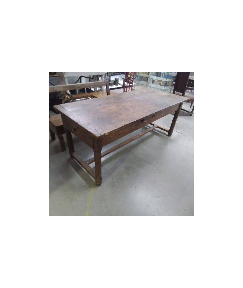 TABLE DE FERME 2 TIROIRS