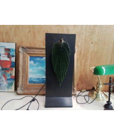 LAMPE DECO AVEC FEUILLE POSER 