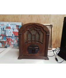 CAISSE RADIO VINTAGE DECORATIVE 