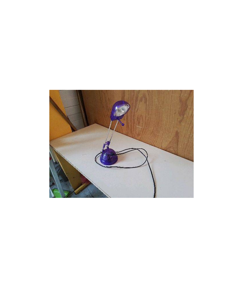 PETITE LAMPE DE BUREAU VIOLETTE 