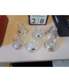 BOUGEOIR EN VERRE 