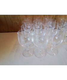 VERRE À EAU EN  CRISTAL 