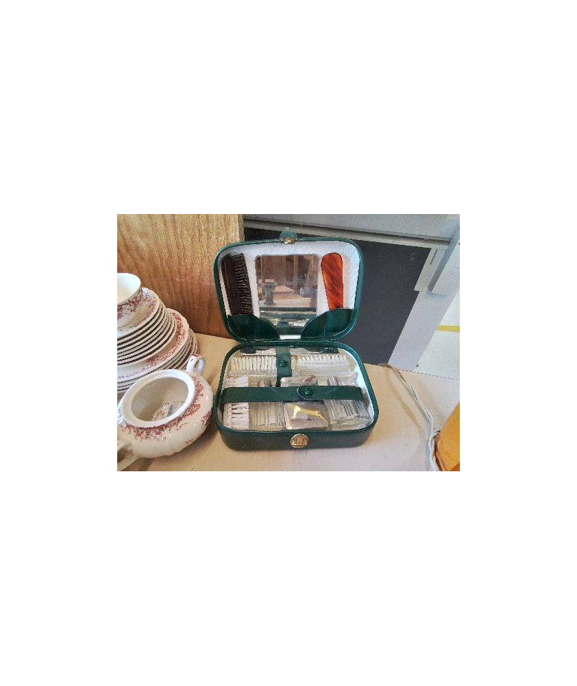COFFRET TROUSSE DE TOILETTE 