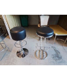 TABOURET NOIR 