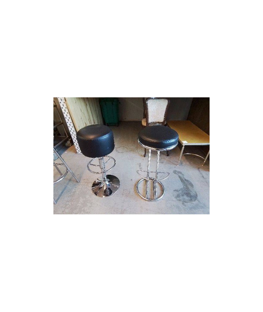 TABOURET NOIR 
