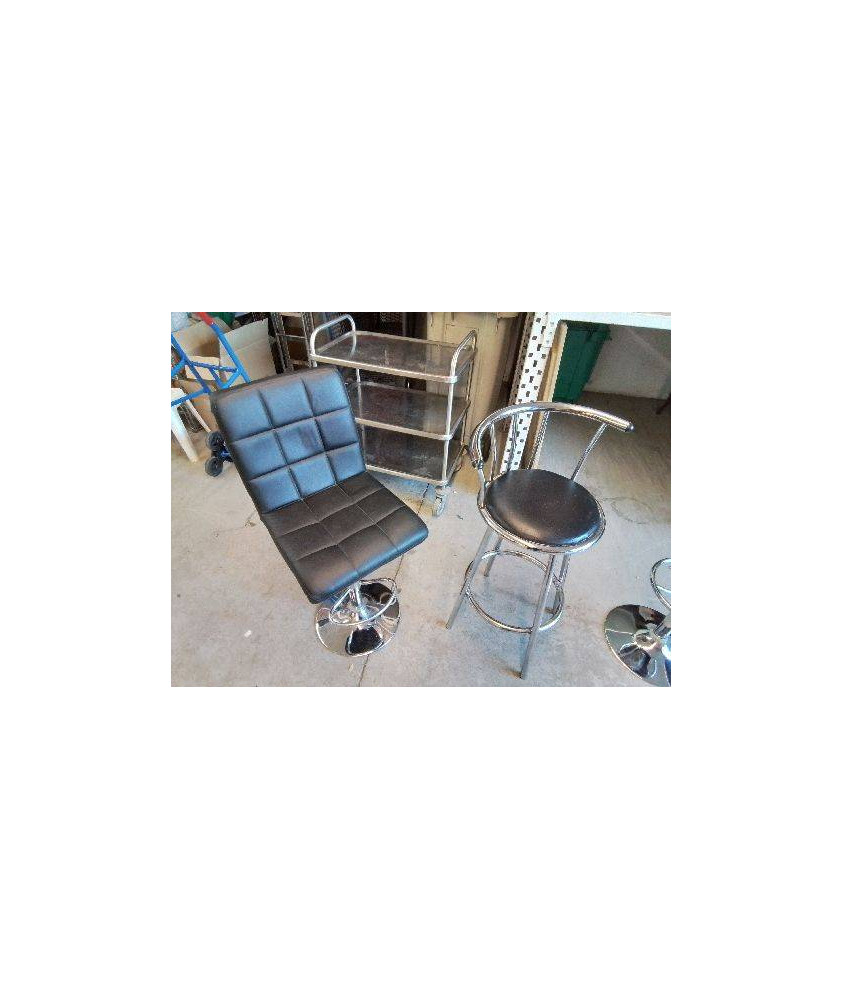 TABOURET NOIR 