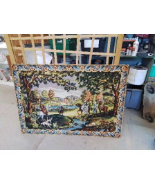 TAPISSERIE SCENE DE CHASSE 