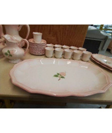 PLAT OVALE PRIMEROSE MOYIF FLORAL