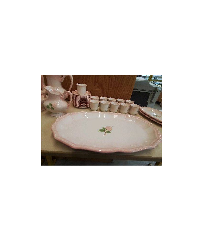 PLAT OVALE PRIMEROSE MOYIF FLORAL