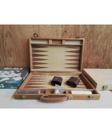 COFFRET JEU BACKGAMMON
