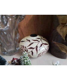 VASE MOTIF FLORAL 