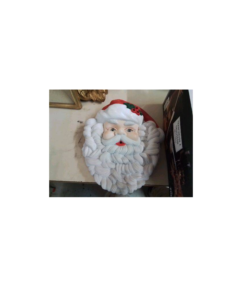 DECORATION TÊTE DE PÈRE NOËL 