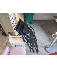 CHAISE PLIABLE NOIRE 