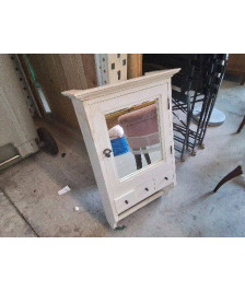 PETIT MEUBLE DE RANGEMENT BLANC 