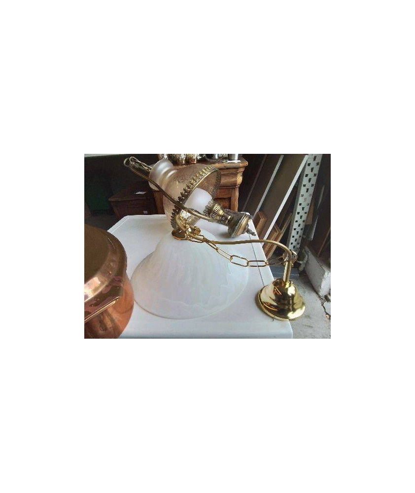 SUSPENSION PATE DE VERRE 