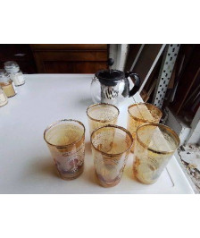 LOT DE 5 VERRES 