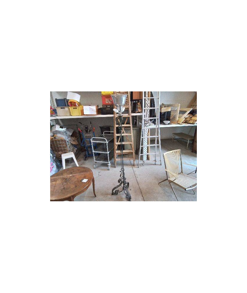 LAMPADAIRE FER FORGÉ 
