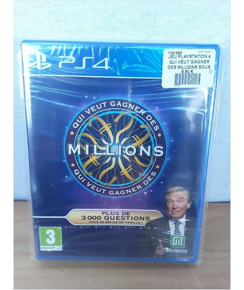 JEU PLAYSTATION 4 QUI VEUT GAGNER DES MILLIONS SOUS BLISTER JEU PLAYSTATION 4 QUI VEUT GAGNER DES MILLIONS SOUS BLISTER