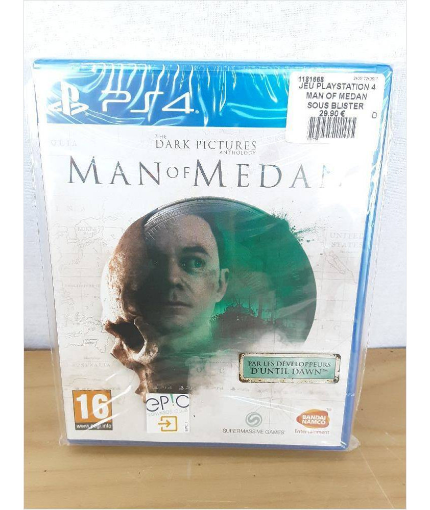 JEU PLAYSTATION 4 MAN OF MEDAN SOUS BLISTER