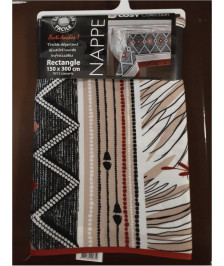 NAPPE IMPRIMEE ANTI TACHES RECT.150X300CM