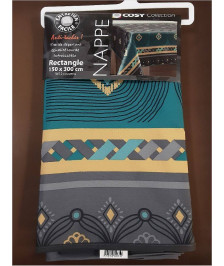 NAPPE IMPRIMEE ANTI TACHES RECT.150X300CM