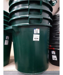 POUBELLE 80L AVEC COUVERCLE QUALITE FRANCE (P80PV)