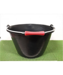 SEAU A VEAU 16L GRADUE ANSE METAL AVEC POIGNEE (SV16B)