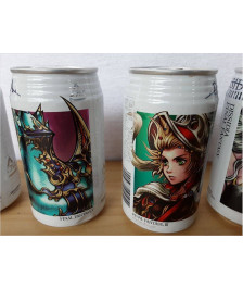 CANETTE SODA FINAL FANTASY DATE DÉPASSÉE UNIQUEMENT POUR COLLECTION