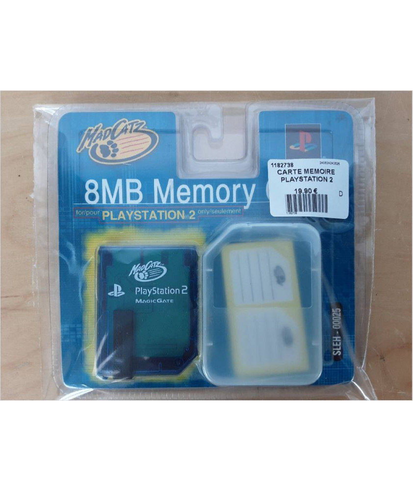 CARTE MEMOIRE PLAYSTATION 2 CARTE MEMOIRE PLAYSTATION 2