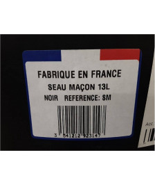 SEAU MACON 13L SPECIAL BATIMENT QUALITE FRANCE (SM)