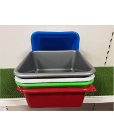 CUVETTE CARREE 9.5L DIAM.32CM QUALITE FRANCE (CC32)