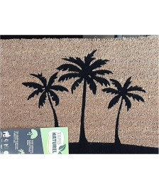 TAPIS COCO PALMIERS NATUREL 40X60CM