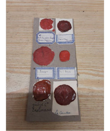 6 CACHETS DE CIRE 