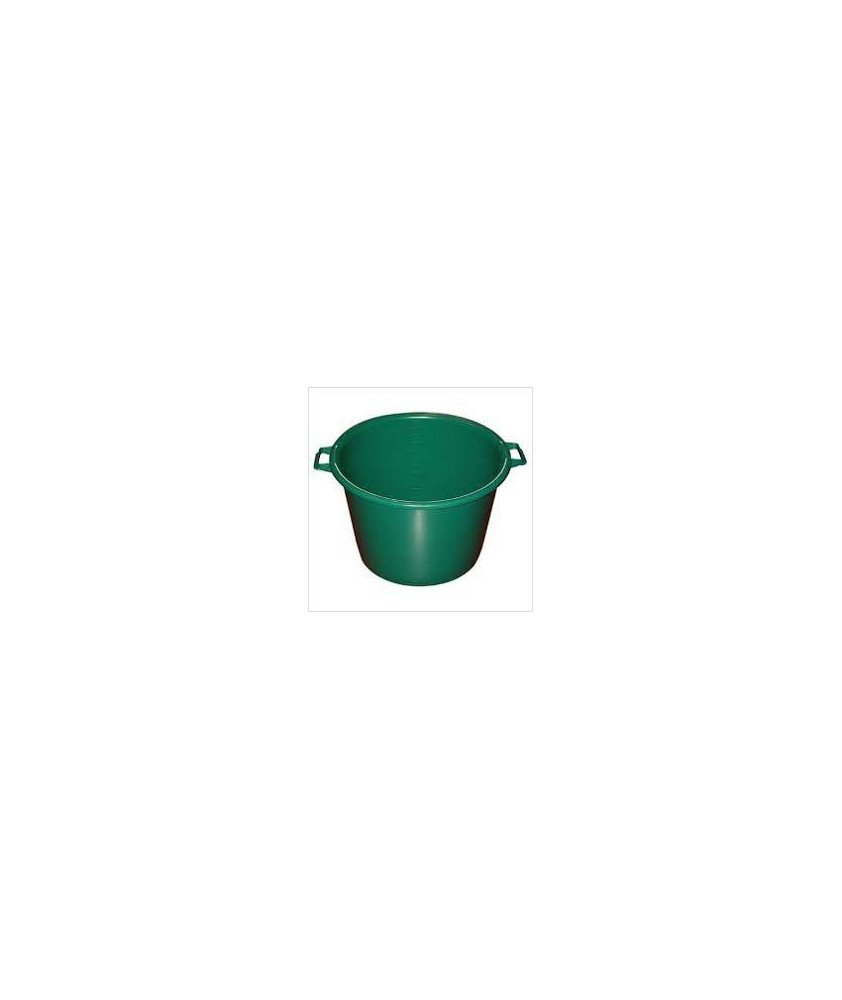 BAQUET ROND VERT 55L QUALITE FRANCE (B55)