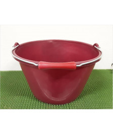 SEAU A LIE DE VIN 16L GRADUE ANSE METAL QUALITE FRANCE (SV16BL)